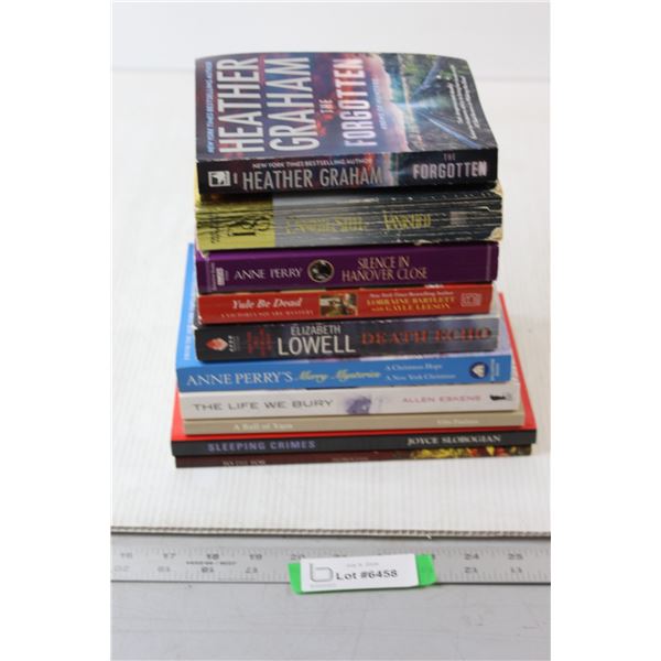 (10) Books - Heather Graham, Danielle Steel