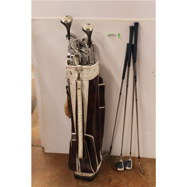 *Golf Clubs & Bag