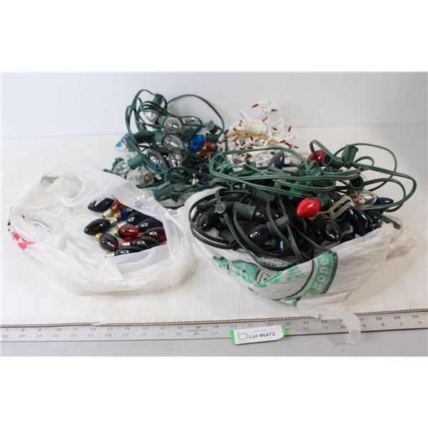 (3) Sets of Christmas Lights - Untested