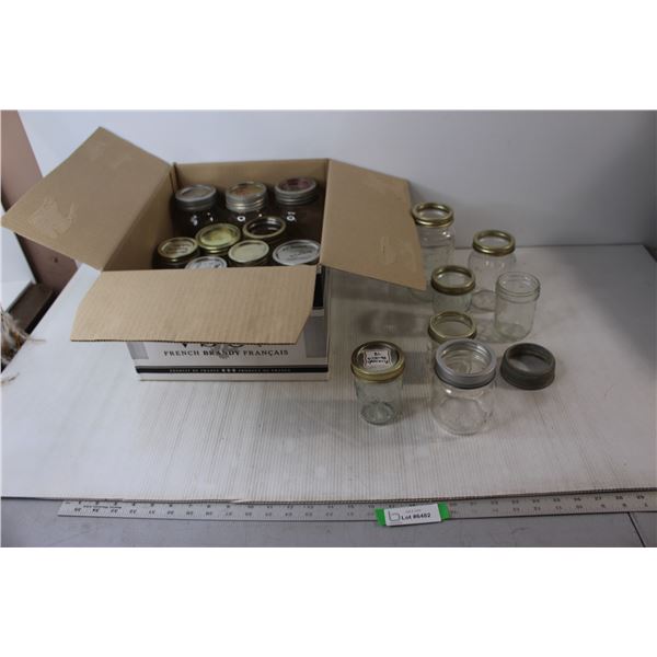 Assorted Mason Jars