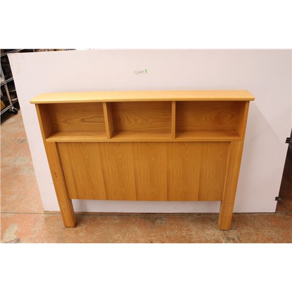 *Oak Headboard - 50" x 6" x 39"