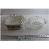 Image 1 : Pyrex Bowl with Lid, Corningware Casserole Dish with Pyrex Lid