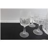 Image 3 : (10) Crystal Glasses - need cleaning