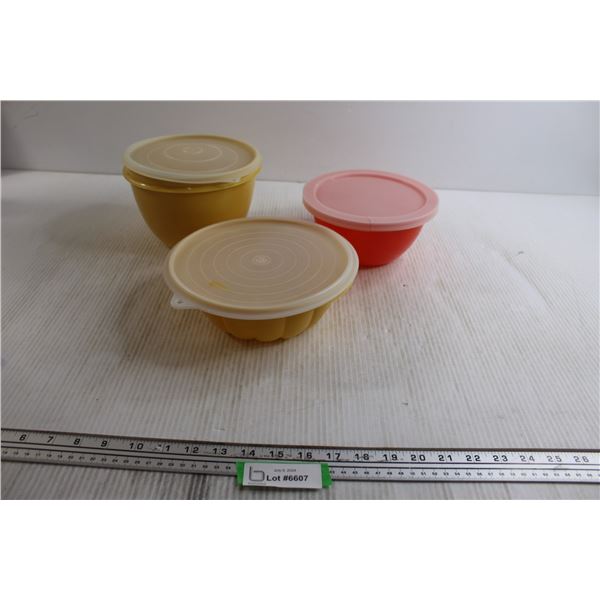 (3) Food Storage Containers