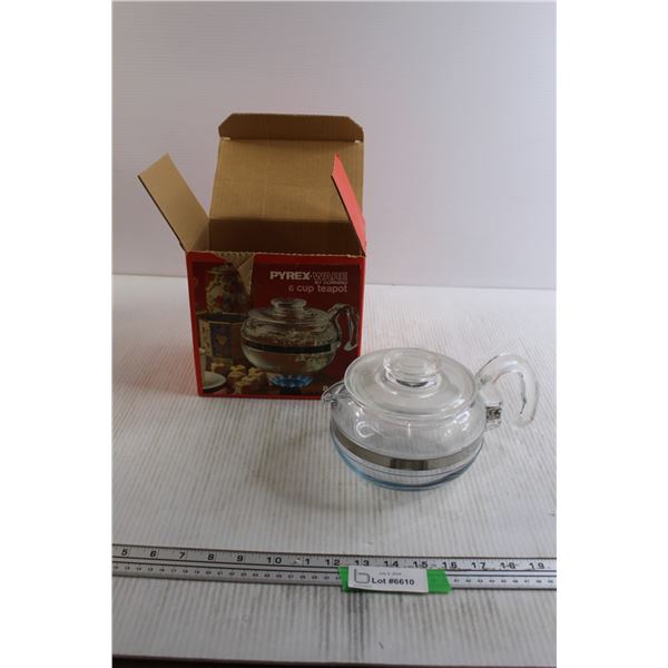 Pyrex Glass Teapot