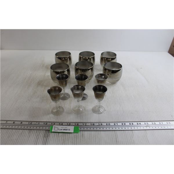 Ombre Glasses and Liquor Glasses