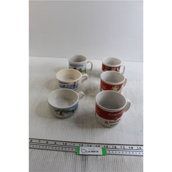 (6) Soup Mugs