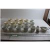Image 1 : (15) Mugs, Gravy Boat, Salt and Pepper Shakers