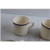 Image 3 : (15) Mugs, Gravy Boat, Salt and Pepper Shakers