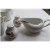 Image 4 : (15) Mugs, Gravy Boat, Salt and Pepper Shakers