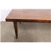 Image 2 : *Wooden Coffee Table - 49"L x 20 1/2"W x 13"H
