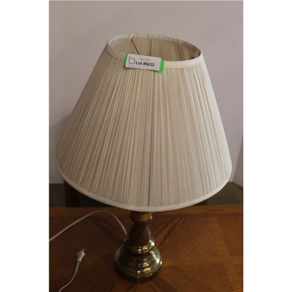 *Lamp - 27"H x 18"W, Untested, Table not Included