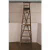 Image 1 : *8' Wooden Ladder - 25"W