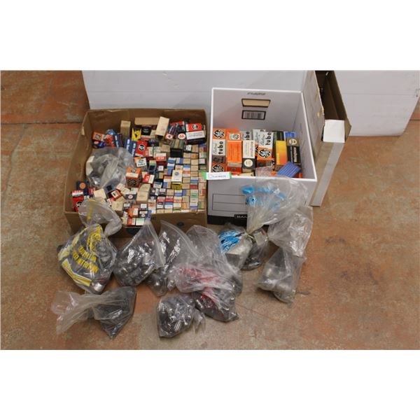 (3) Boxes Untested Tubes