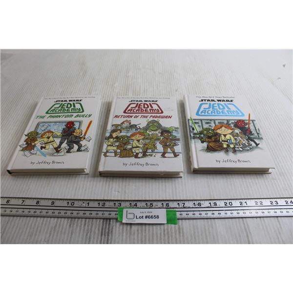 (3) Star Wars Jedi Academy Books