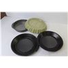 Image 6 : Assortment of Bake Ware - Cookie Sheets -Pie Pans - Pot Holder