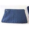 Image 6 : Throw Blanket Inside Inflatable Pillow - (3) Cloth Carry Bags