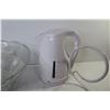Image 2 : Punch Bowl w/ 12 Glasses - Toastmaster Kettle (untested)