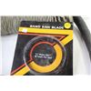 Image 2 : Flexible Tubing - Bandsaw Blade (3/8" x 92 1/2") - Pipe Insulation - Partial Roll of Wire
