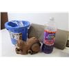 Image 5 : Racoon Sprinkler - Seat Cushion - 1 Gallon Paint Pail - Awesome - 9"x 6" Paint/Body Scuff Pads