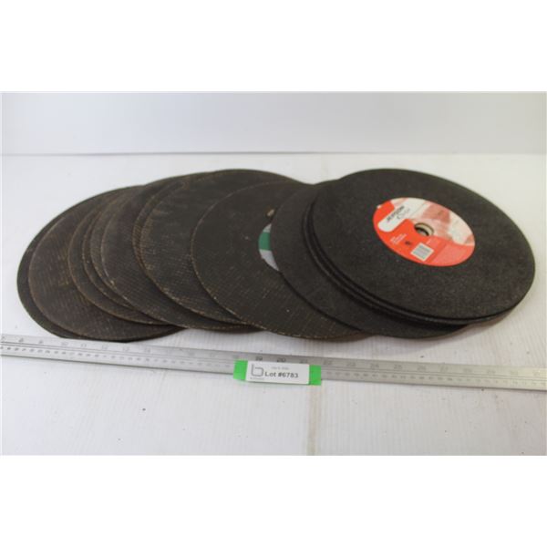 (14) Cut-Off Disks (1" bore)