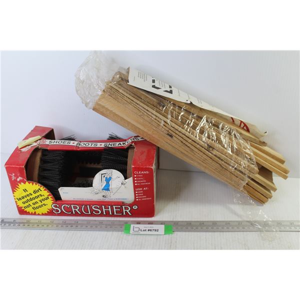 Crusher Brush - Wooden Shims