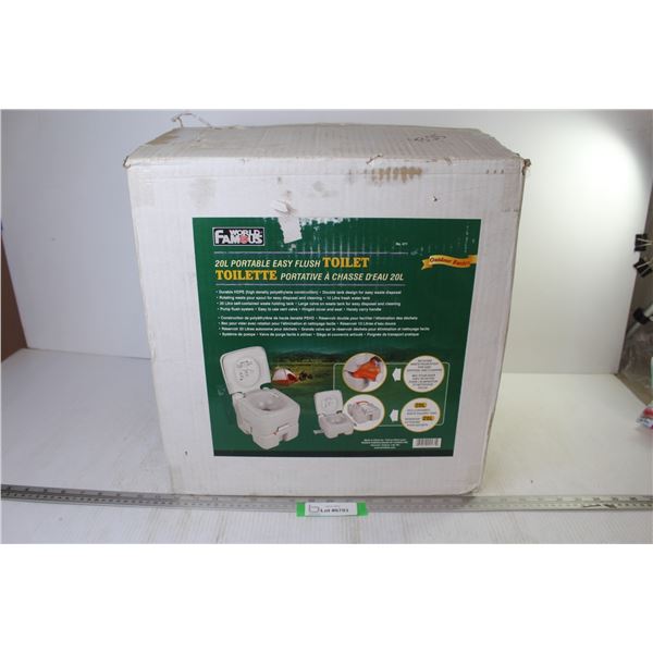 20L Portable Easy Flush Toilet