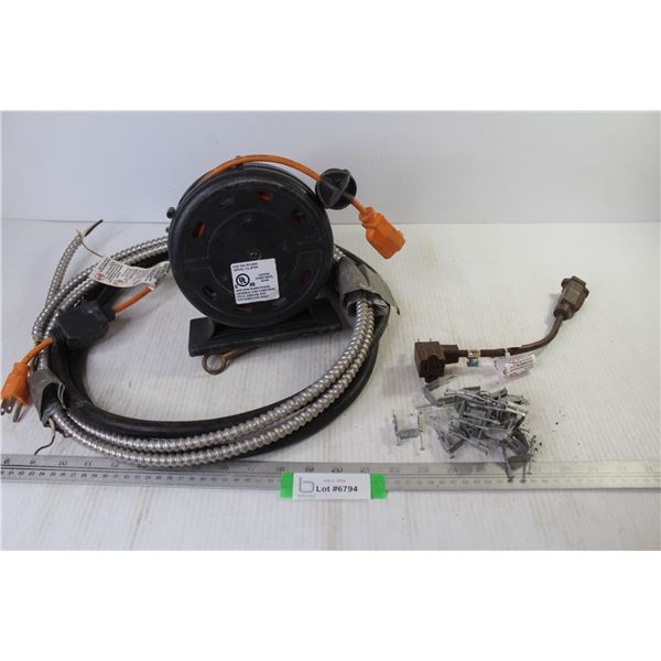Cord Wheel - Cable Staples/Nails - Extension Cord - Wire