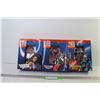 Image 1 : (3) Super Hero Figurines: Superman, Wonder Woman, Harley Quinn