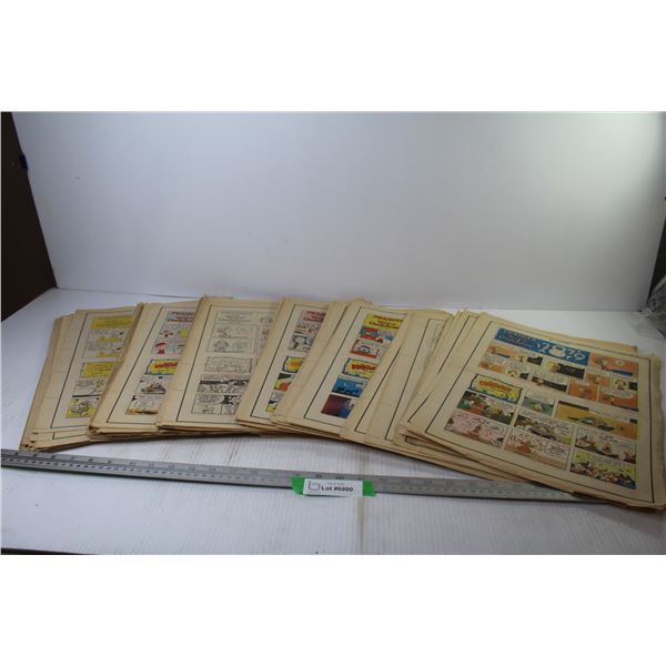 Peanuts Newspaper Papers from 1978 & 1980's
