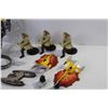 Image 2 : Star Wars Figurines - Obi Wan, Darth Vader, Misc.