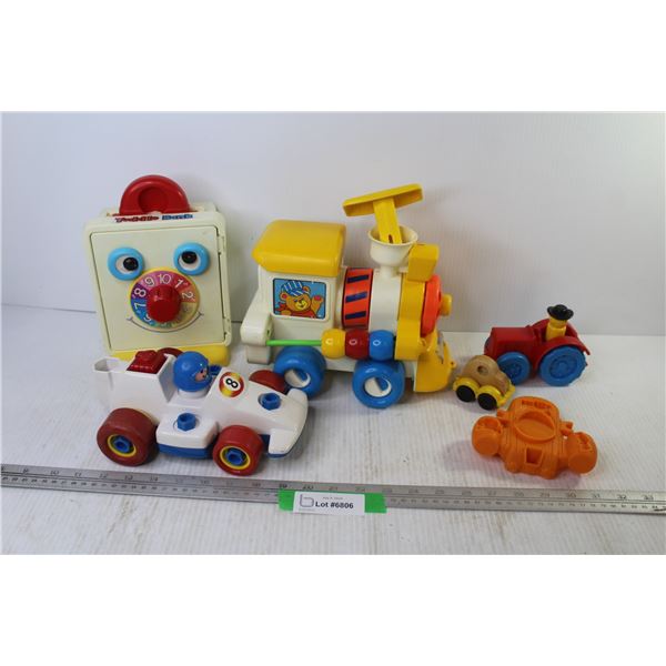 (7) Vintage Kids Learning & Play Toys