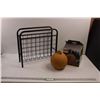 Image 1 : Micro Mist Pod (Humidifier/Aroma Diffuser) & Wire Magazine Rack