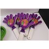 Image 2 : (5) Clapping Noise Makers & Divided Tray w/Lid