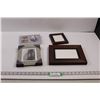 Image 1 : (4) Small Picture Frames (Largest is 8.5"x10.5" O.D for 5x7 picture)