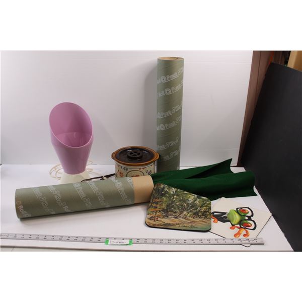 Lady Kenmore Beati Mist Face Mister, Potpourri Crock w/Defuser, (2) Computer Mouse Pads & Roll-O-Puz