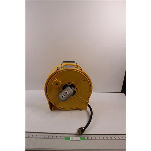 Extension Cord Reel w/Cord of Unknown Length (Aftermarket Handle)