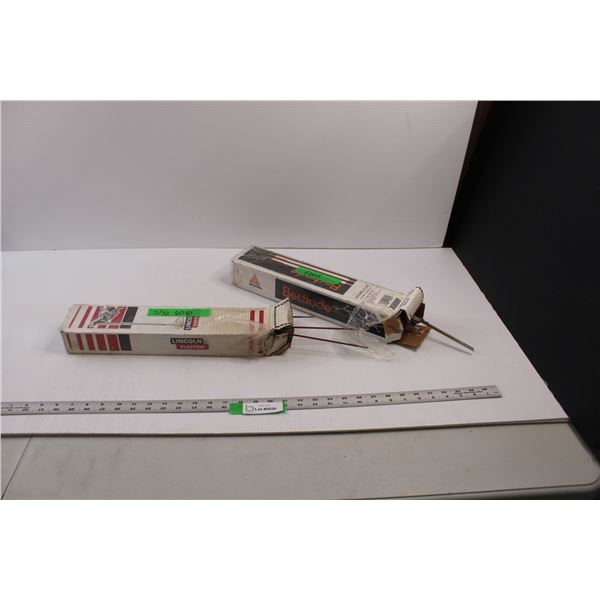(2)Partial Boxes of 3/32 Welding Electrodes (6010 & E6011)