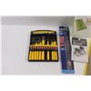 Image 2 : Various Shop Items - Easy Match Screw And Bit Guide, 3/16 Round File, Chainsaw File, Punch/Chisel Se