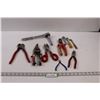 Image 1 : Shop Tools - Pliers, Ratchets w/ Extension, Side Cutters, Cable Cutters