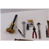 Image 2 : Shop Tools - Screwdrivers, Chisel, 3/8" Drive Ratchet, Snap Ring Pliers, Pry Bar, Awl etc.. & Vintag