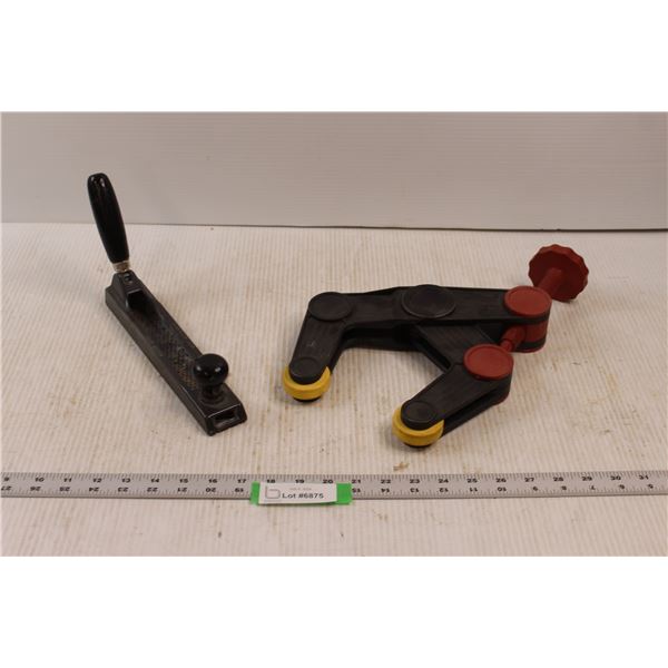 Desta Co Composite Clamp w/Soft Rollers & Stanley Wood Rasp
