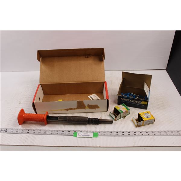 Remington Power Hammer, Fasteners & Green and Yellow Power Loads