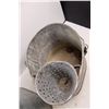 Image 3 : (2) Vintage Galvanized Mop Pails
