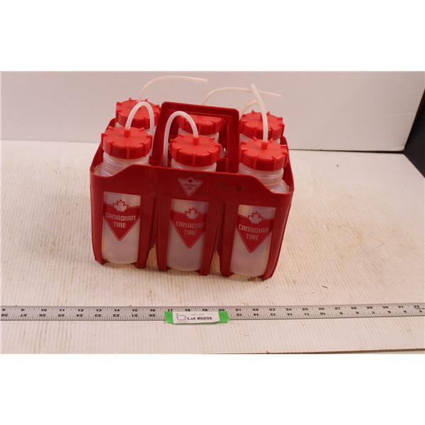 Canadian TireSports Bottle Caddy w/(6) Bottles