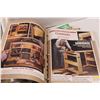 Image 5 : Master Products Binder Rack w/ (16) Wood Working Shop Notes Pattern/Instruction Books/Magazines