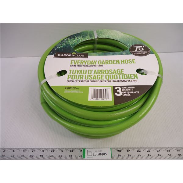 75 Ft. Garden Hose-new