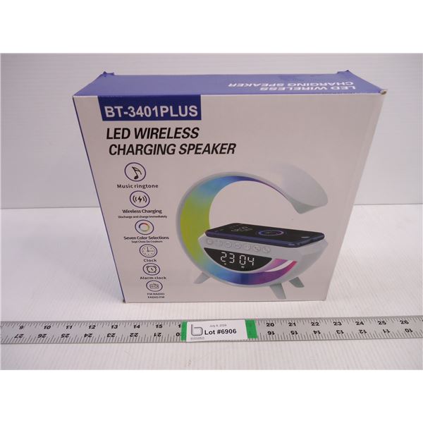 LED Wireless Charging Speaker-new