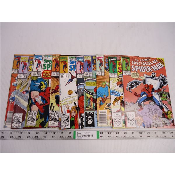 (10) Spectacular Spiderman Comic Books