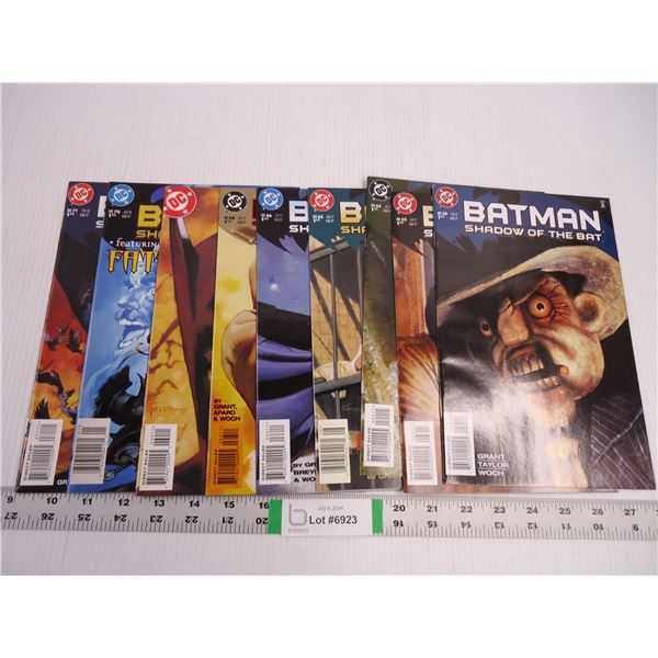 (9) Batman-Shadow of the Bat Comic Books